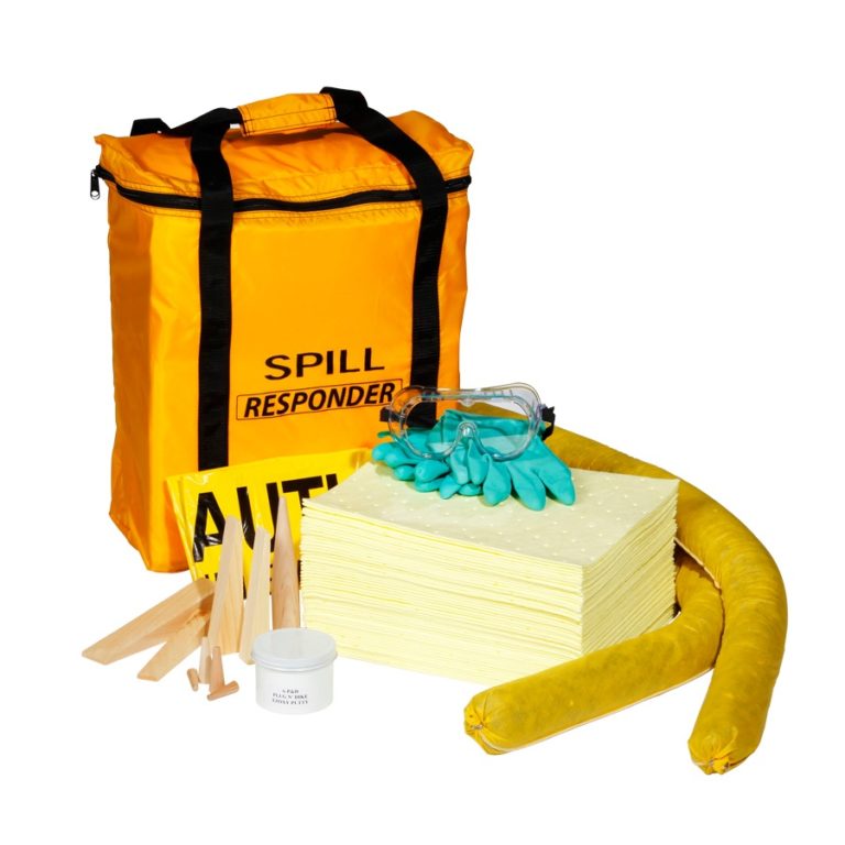 Spill Kit chemical 10 Gallon Bag Portable Spill Response Bag Spill Kit